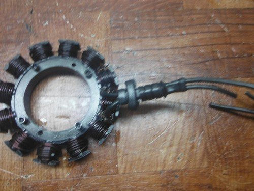 2003 harley-davidson dyna STATOR GENERATOR ALTERNATOR MAGNETO - Image 4