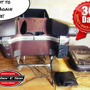 86-93 XVZ 1300 XVZ13 D VENTURE ROYALE SADDLE TRUNK CASE BACK REST