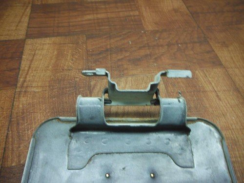 1987 honda goldwing GL1200 GL 1200 GAS TANK CAP COVER TRIM COWL TOP LID WHITE - Image 6