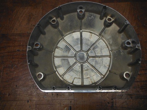 2003 honda vtx1800r CHROME RIGHT CLUTCH SIDE ENGINE MOTOR COVER - Image 6