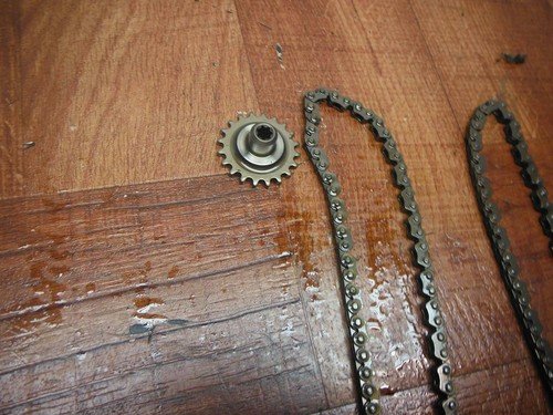 honda ST1300 CTX1300 ENGINE OIL PUMP WATER PUMP CHAIN 19225-MCS-003 - Image 2