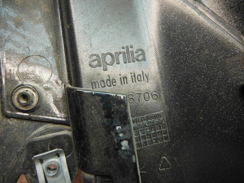 aprilia 2012 2013 sr50 2013 sr50r LEFT SIDE SEAT SADDLE PANEL TRIM COWL COWL - Image 11