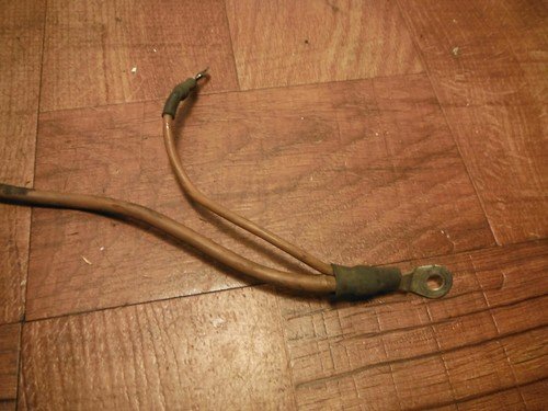 2003 bmw k1200lt POSITIVE BATTERY CABLE WIRE 2305636 - Image 2