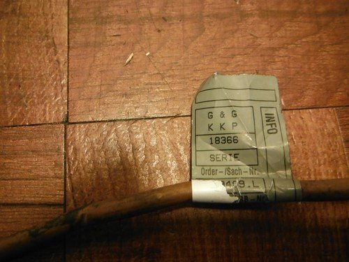 2003 bmw k1200lt POSITIVE BATTERY CABLE WIRE 2305636 - Image 4