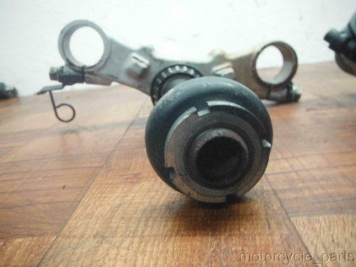 04-09 suzuki gs500f GS 500 FRONT FORKS CLAMP LOWER TRIPLE TREE STEM CLAMP - Image 10