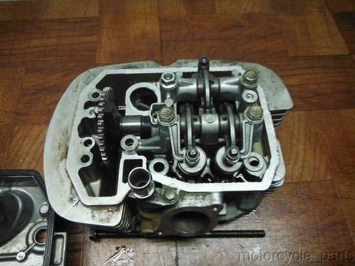 honda 05-09 shadow aero VT750 VT 750 ENGINE TOP CYLINDER HEAD VALVE CAM front - Image 4