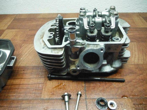 honda 05-09 shadow aero VT750 VT 750 ENGINE TOP CYLINDER HEAD VALVE CAM front - Image 5