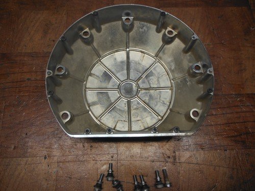 2003 honda vtx1800r CHROME RIGHT CLUTCH SIDE ENGINE MOTOR COVER - Image 7