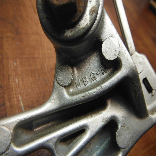 98-01 honda interceptor VFR800 VFR 800 RIGHT REAR BACK PASSENGER PEG - Image 5