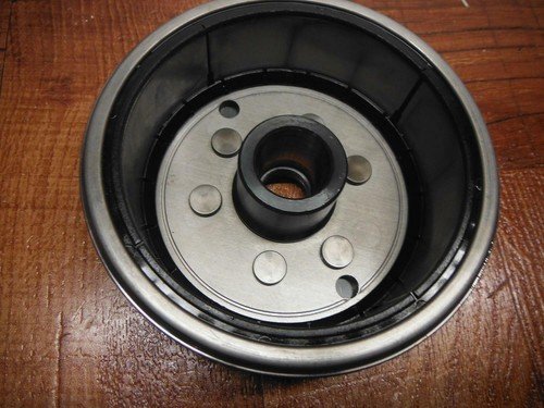 honda 84-86 interceptor VF 500 84-85 v30 magna STATOR MAGNETO FLYWHEEL 7K miles! - Image 8