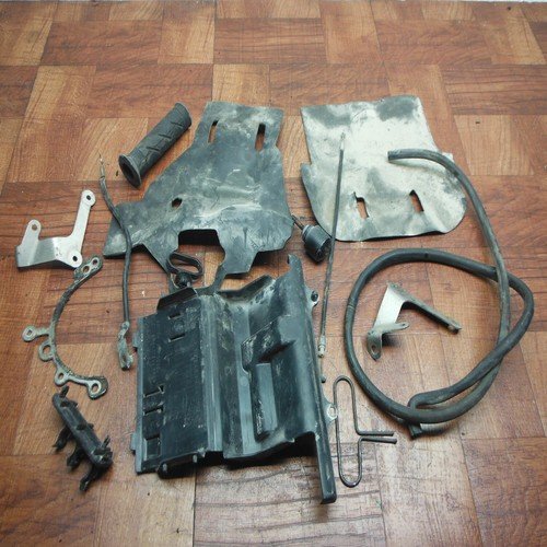 1998 honda interceptor VFR 800 SHIELD COVER BRACKET GRIP MISC CABLE LINE MISC