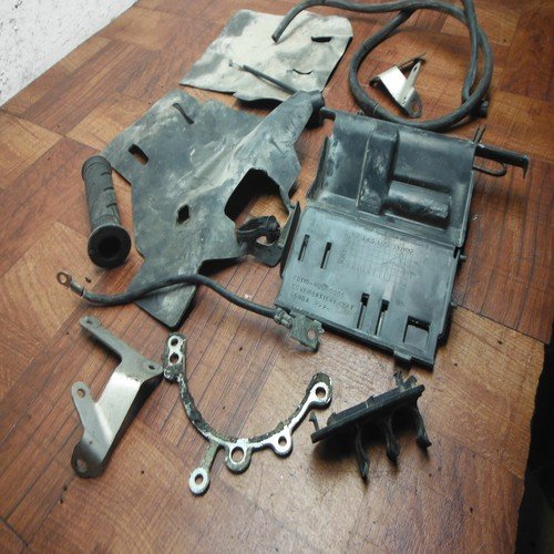 1998 honda interceptor VFR 800 SHIELD COVER BRACKET GRIP MISC CABLE LINE MISC - Image 2