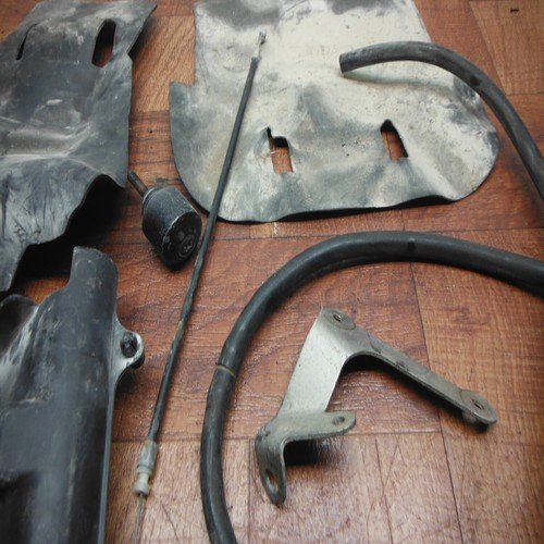 1998 honda interceptor VFR 800 SHIELD COVER BRACKET GRIP MISC CABLE LINE MISC - Image 4