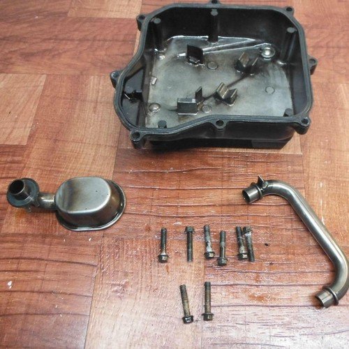 honda 84-85 interceptor 500 v30 magna ENGINE MOTOR OIL PAN COVER STRAINER 7Kmile