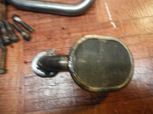 honda 84-85 interceptor 500 v30 magna ENGINE MOTOR OIL PAN COVER STRAINER 7Kmile - Image 9