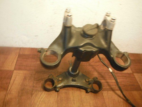 93-00 honda goldwing 1500 FRONT FORKS CLAMP LOWER TRIPLE TREE STEM - Image 4