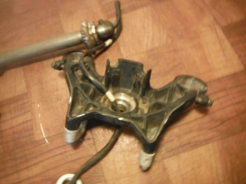 93-00 honda goldwing 1500 FRONT FORKS CLAMP LOWER TRIPLE TREE STEM - Image 12