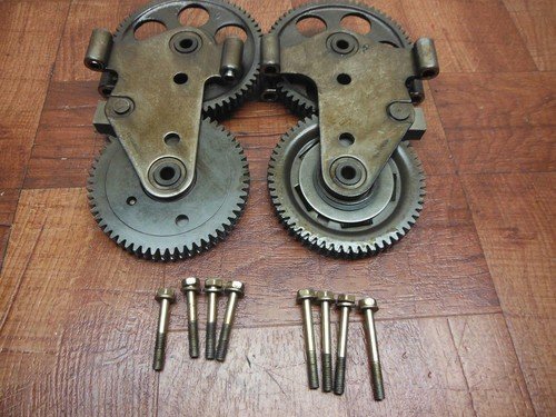 98-01 honda interceptor VFR800 VFR 800 CAMSHAFT CAMS CAM SHAFTS GEAR TRAIN SET - Image 2