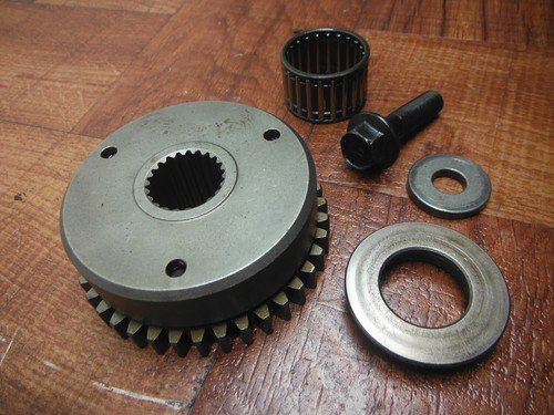 98-01 honda interceptor VFR 800 ENGINE MOTOR IDLER IDLING GEAR STARTER CLUTCH - Image 2