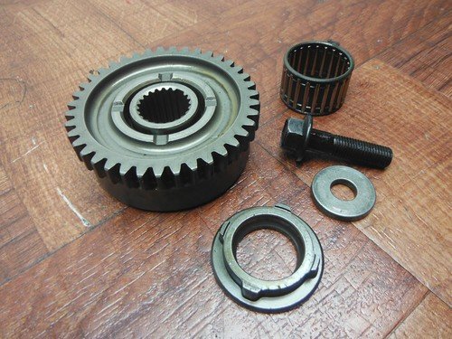 98-01 honda interceptor VFR 800 ENGINE MOTOR IDLER IDLING GEAR STARTER CLUTCH - Image 3
