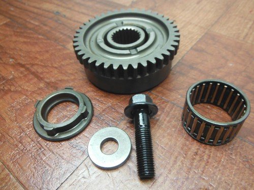 98-01 honda interceptor VFR 800 ENGINE MOTOR IDLER IDLING GEAR STARTER CLUTCH - Image 4