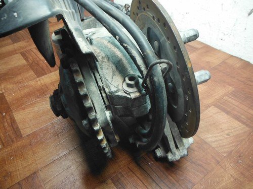 98-01 honda interceptor vfr 800 REAR SWINGARM BACK SUSPENSION SWING ARM - Image 11