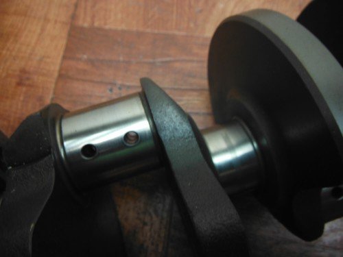 98-01 honda interceptor VFR 800 ENGINE MOTOR CRANKSHAFT CRANK SHAFT flywheel - Image 4