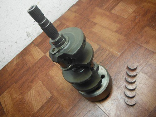 98-01 honda interceptor VFR 800 ENGINE MOTOR CRANKSHAFT CRANK SHAFT flywheel - Image 6