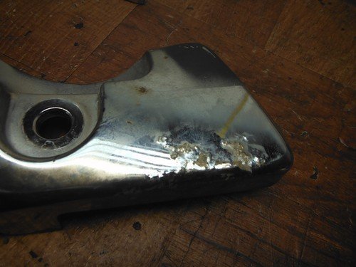 honda REAR FENDER CHROME GRAB RAIL 77330-MCV-000 77340-MCV-000 - Image 7