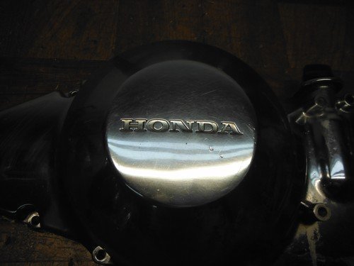 2003 honda vtx1800r CHROME LEFT STATOR MAGNETO ALTERNATOR GENERATOR COVER - Image 2
