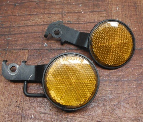 honda cb300f cbr250r cbr300r OEM FRONT REFLECTORS REFLECTOR SET PAIR