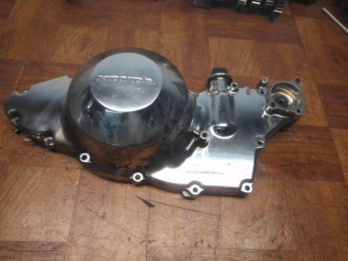 2003 honda vtx1800r CHROME LEFT STATOR MAGNETO ALTERNATOR GENERATOR COVER - Image 3