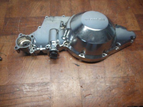 2003 honda vtx1800r CHROME LEFT STATOR MAGNETO ALTERNATOR GENERATOR COVER - Image 5