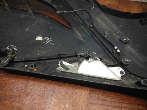 13-17 kawasaki ninja 300 OEM LEFT MID UPPER SIDE FAIRING COWL PLASTIC - Image 8