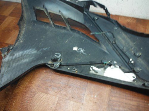 13-17 kawasaki ninja 300 OEM LEFT MID UPPER SIDE FAIRING COWL PLASTIC - Image 9