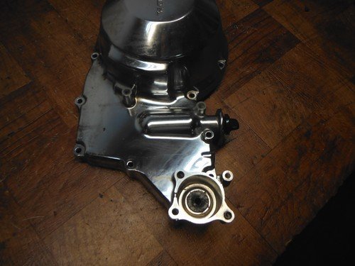 2003 honda vtx1800r CHROME LEFT STATOR MAGNETO ALTERNATOR GENERATOR COVER - Image 6