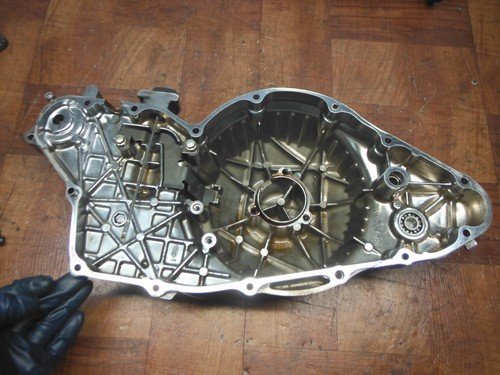 2003 honda vtx1800r CHROME LEFT STATOR MAGNETO ALTERNATOR GENERATOR COVER - Image 8
