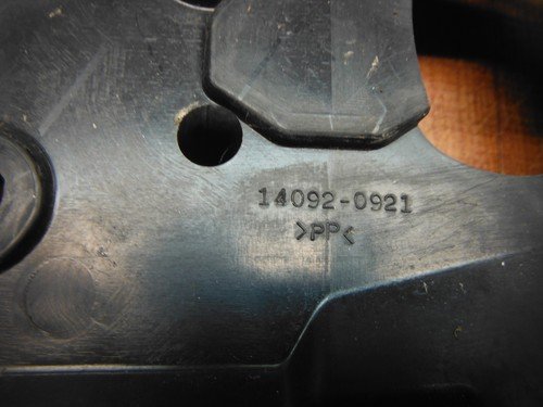 13-17 kawasaki ninja 300 OEM SPEEDO CLUSTER GAUGE INSTRUMENT CLUSTER TRIM PANEL - Image 9