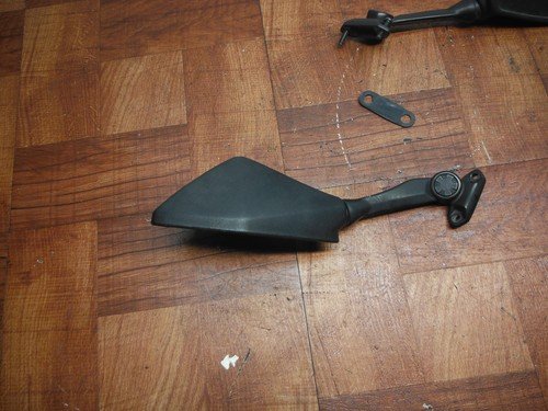 13-17 kawasaki ninja 300 RIGHT SIDE REAR VIEW MIRROR 56001-0240 - Image 4