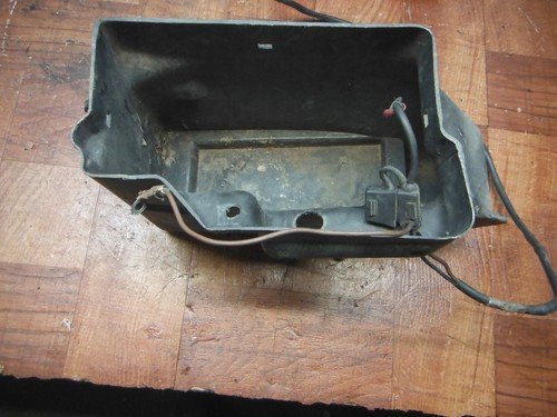 2004 bmw r1150rt-p Electrical Bracket Box Holder Radio oddments radio Tray - Image 3