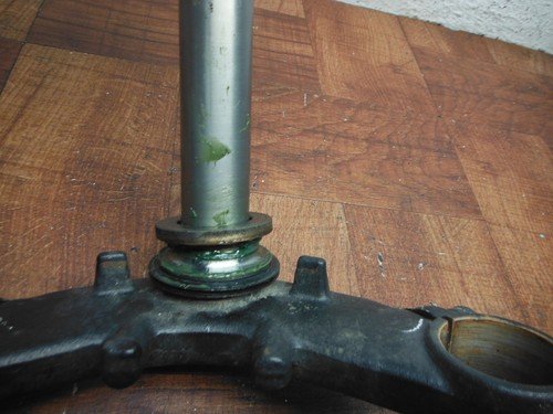 kawasaki 08-12 ninja 250r 13-17 300 FRONT FORKS CLAMP LOWER TRIPLE TREE STEM - Image 6