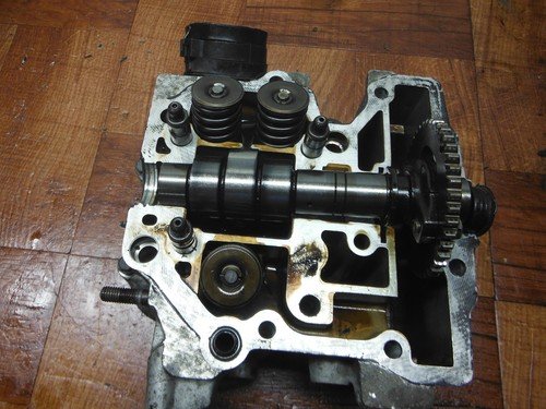 2006 2007 honda shadow spirit VT1100 ENGINE TOP END CYLINDER HEAD CAM VALVE FRON - Image 12