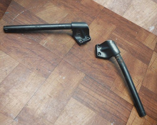 kawasaki 08-12 ninja 250r 13-17 300 LEFT RIGHT CLIP ON ONS HANDLEBARS PAIR SET