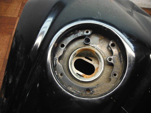 2013 2014 kawasaki ninja 300 BLACK GAS TANK FUEL CELL PETROL RESERVOIR - Image 8