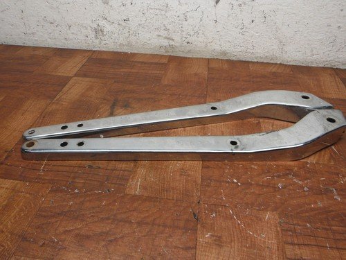 2003 harley-davidson dyna FRAME TAIL SIDE STRUT FENDER COVER CHROME - Image 2