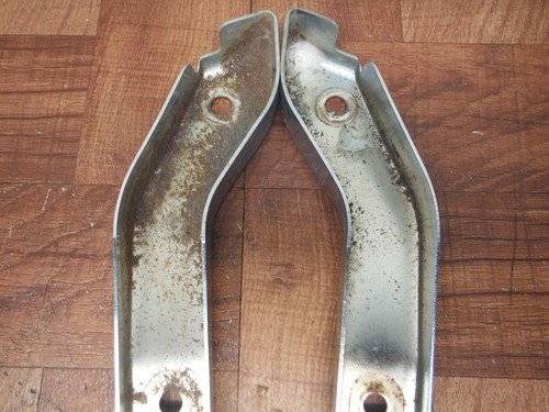 2003 harley-davidson dyna FRAME TAIL SIDE STRUT FENDER COVER CHROME - Image 5