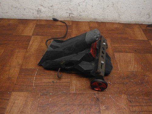 2013 kawasaki EX300 ninja 300 REAR LICENSE PLATE LIGHT FENDER FLAP - Image 2