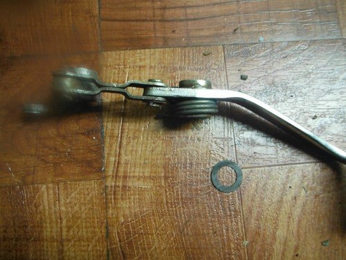 1986 1987 suzuki intruder 700 BRAKE FOOT PEDAL 43100-38A00 - Image 7