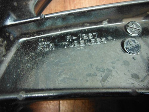 2008 2009 kawasaki EX500 EX ninja 500r REAR WHEEL BACK RIM W TIRE 41073-1474-18F - Image 2