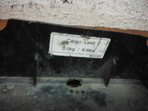 honda 15-18 cb300f 15-19 cbr300r REAR INNER FENDER TAIL UNDERTAIL BATTERY TRAY - Image 4